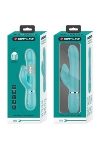 Vibratore rabbit multifunzioni Falin verde acqua