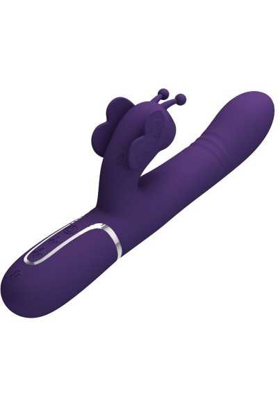 Vibratore rabbit multifunzioni Ridgely viola