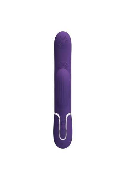 Vibratore rabbit multifunzioni Perlita viola