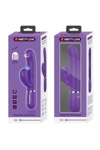 Vibratore rabbit multifunzioni Perlita viola