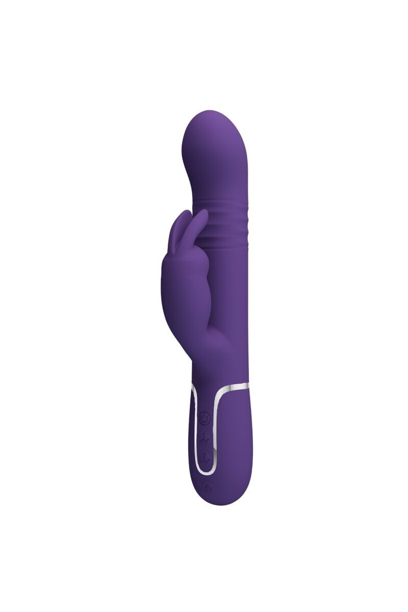 Vibratore rabbit multifunzioni Coale viola