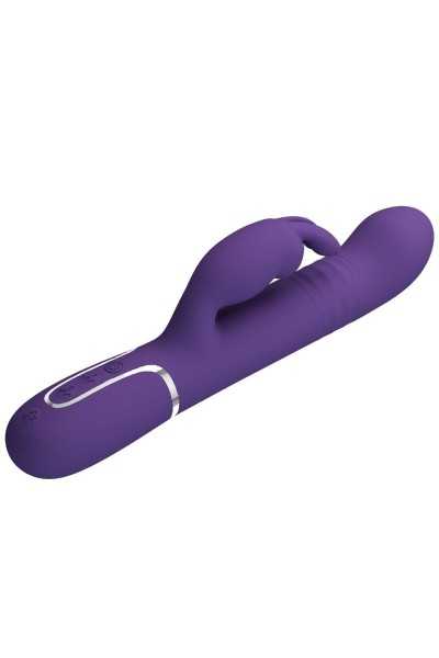 Vibratore rabbit multifunzioni Coale viola