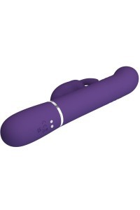 Vibratore rabbit multifunzioni Coale viola