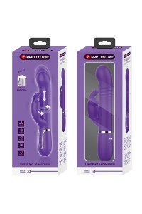 Vibratore rabbit multifunzioni Coale viola