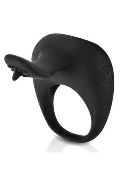 ANILLO VIBRADOR THIMBLE PRETTY LOVE - NEGRO