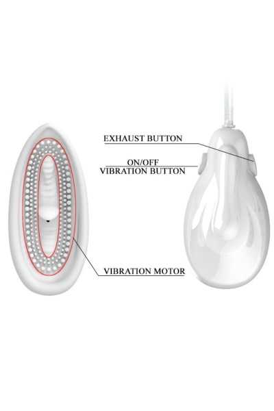 Pompa per clitoride e capezzoli Passionate Lover