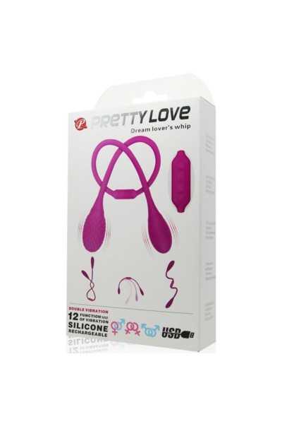 PRETTY LOVE ESTIMULADOR UNISEX DREAM LOVER'S WHIP 2