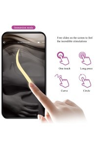 Palline vaginali con app Elvira viola