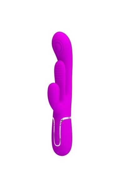 Vibratore rabbit multifunzioni Shania rosa