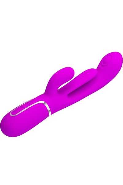 Vibratore rabbit multifunzioni Shania rosa