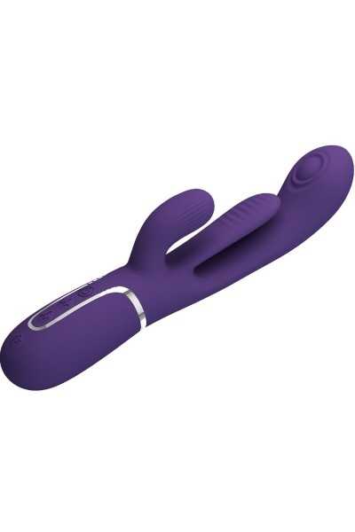 Vibratore rabbit multifunzioni Shania viola