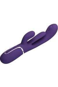 Vibratore rabbit multifunzioni Shania viola