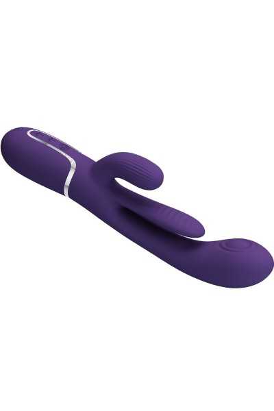 Vibratore rabbit multifunzioni Shania viola