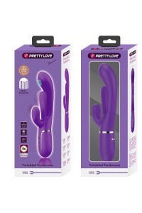 Vibratore rabbit multifunzioni Shania viola