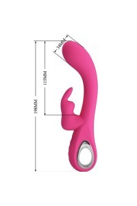 Vibratore rabbit Novak rosa