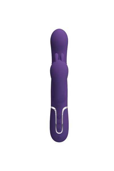 Vibratore rabbit multifunzioni Cammy viola