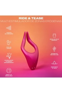 Stimolatore vaginale multifunzioni Ride & Tease