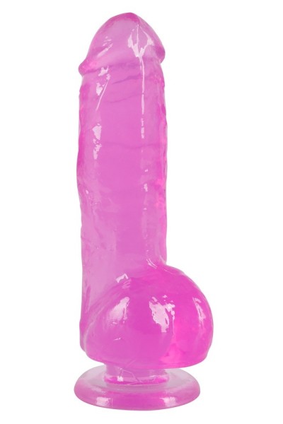 Dildo realistico Jerry Giant 22 cm viola