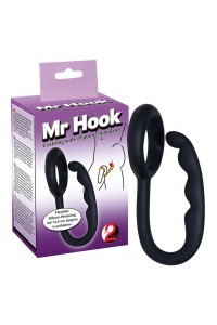 Anello fallico con stimolatore prostatico Mr.Hook