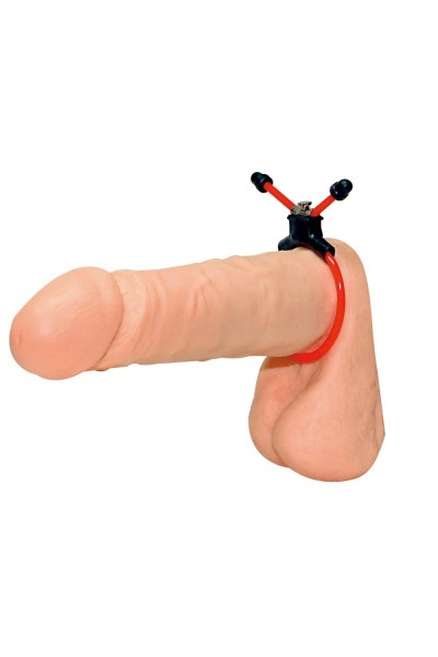 Anello per pene e testicoli Red Sling