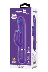 Vibratore rabbit multifunzioni Alan