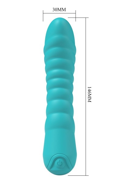 Vibratore punto G Jaylei turchese