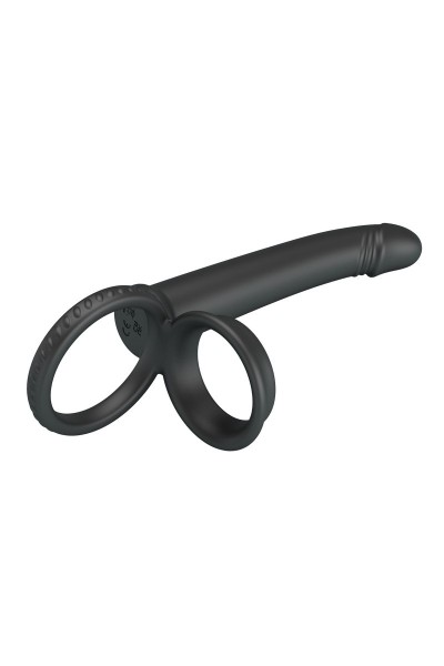 Anello fallico doppio con dildo anale Martin