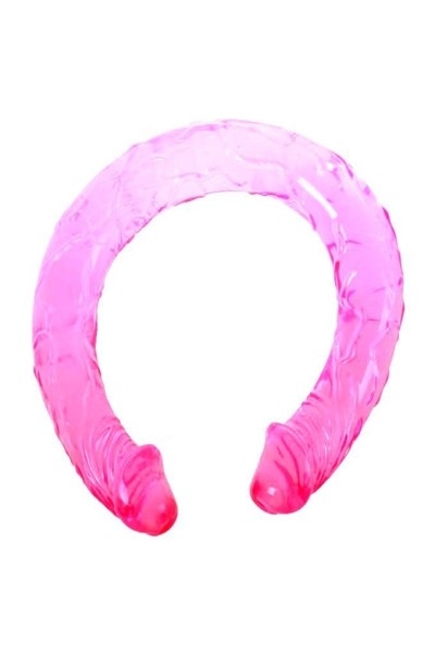 Dildo doppio rosa 44,5 cm