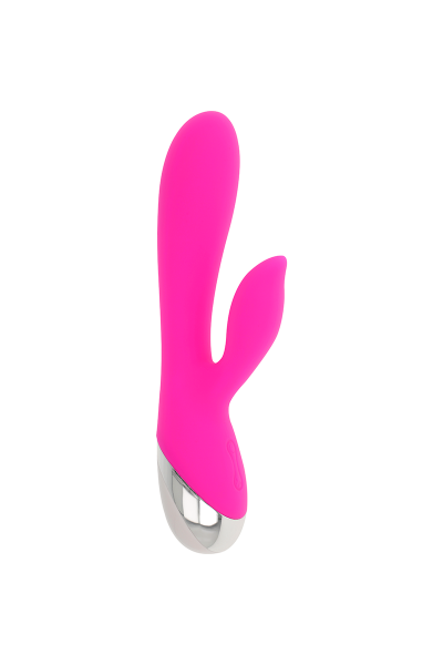 Vibratore rabbit 19 cm fucsia