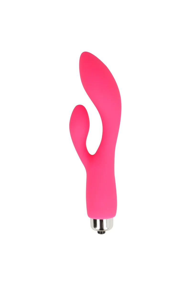 Vibratore rabbit rosa 12,5 cm