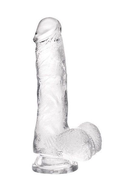 Dildo realistico trasparente Don Jon 15,5 cm