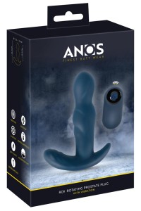 Stimolatore prostatico vibrante e rotante 13,3 cm