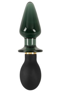 Plug anale a doppia estremità con vibrazione