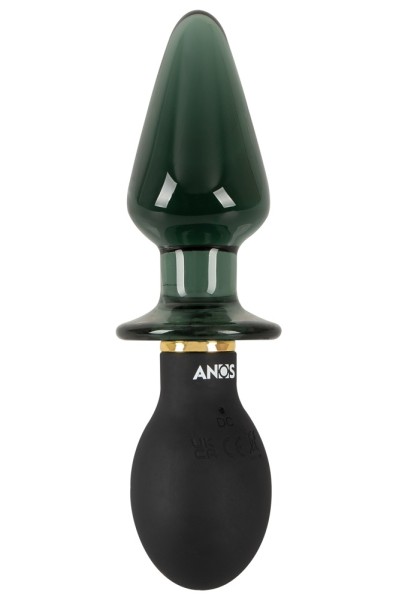 Plug anale a doppia estremità con vibrazione