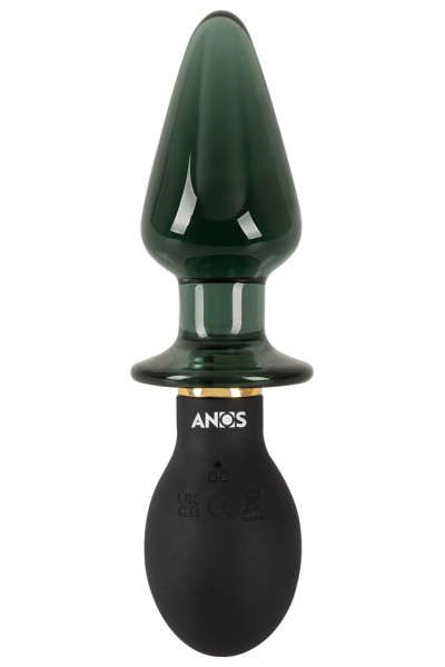 Plug anale a doppia estremità con vibrazione