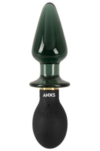 Plug anale a doppia estremità con vibrazione