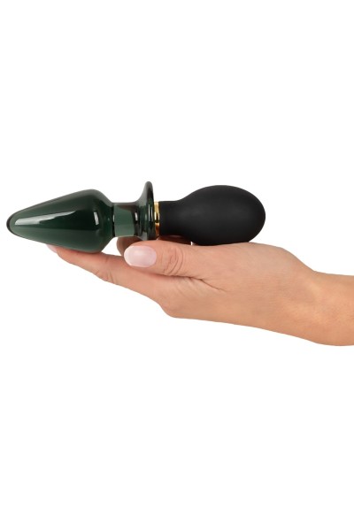 Plug anale a doppia estremità con vibrazione