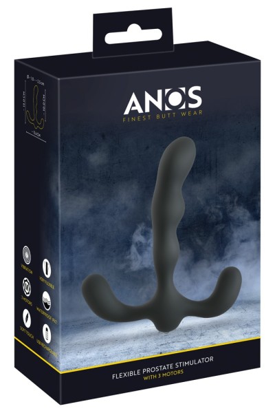 Stimolatore prostatico flessibile 13 cm
