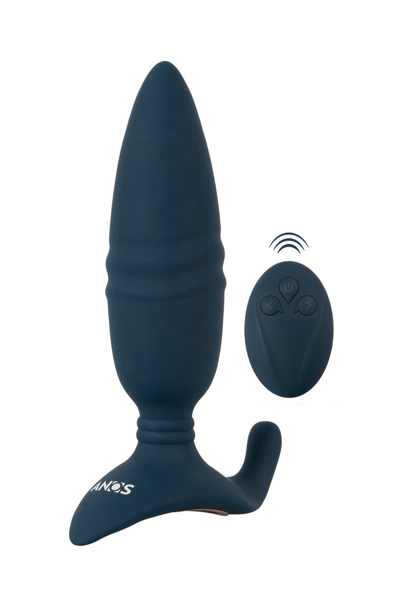 Vibratore anale con spinta RC Thrusting Butt Plug