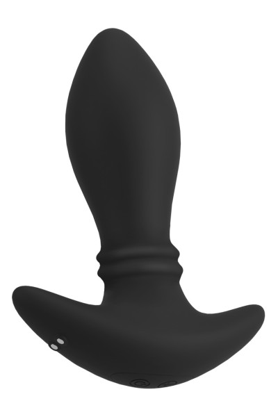 Plug anale vibrante con anelli mobili