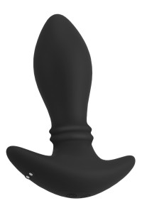 Plug anale vibrante con anelli mobili