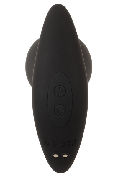 Plug anale vibrante con anelli mobili