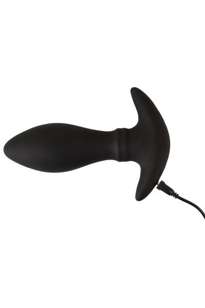 Plug anale vibrante con anelli mobili