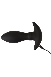 Plug anale vibrante con anelli mobili