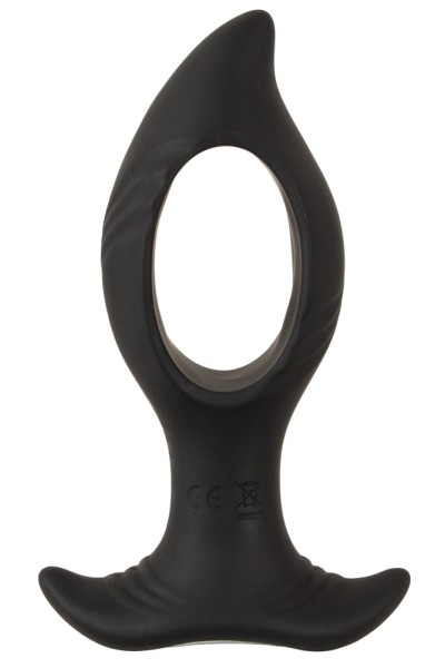 Plug anale vibrante con foro