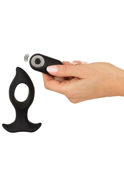 Plug anale vibrante con foro