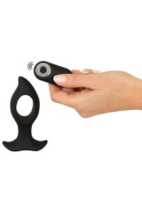 Plug anale vibrante con foro