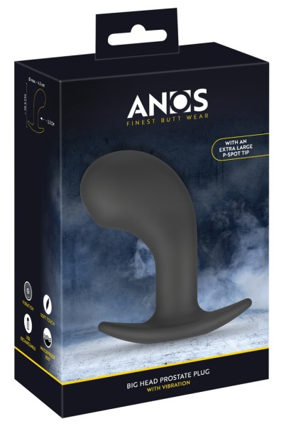 Stimolatore prostatico vibrante Big Head