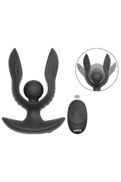 Plug anale espandibile e gonfiabile con vibrazioni