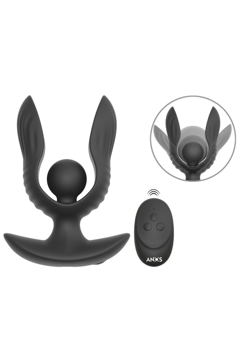 Plug anale espandibile e gonfiabile con vibrazioni